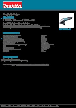 Winkelschleifer Makita GA4040Z