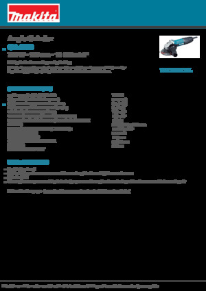 Winkelschleifer Makita GA4530