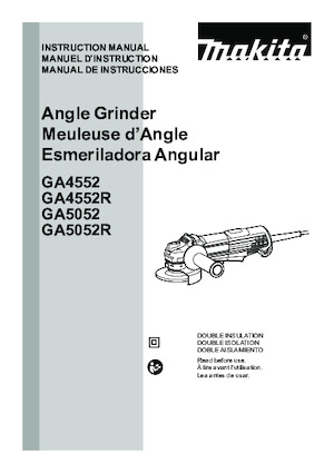 Winkelschleifer Makita GA4552 