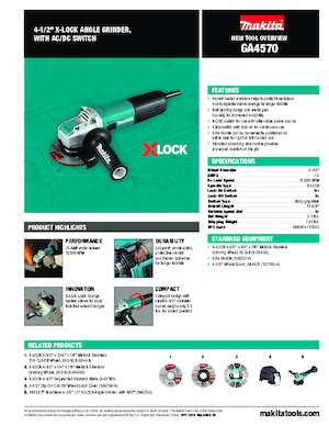 Winkelschleifer Makita GA4570