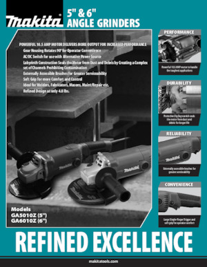 Winkelschleifer Makita GA6010Z