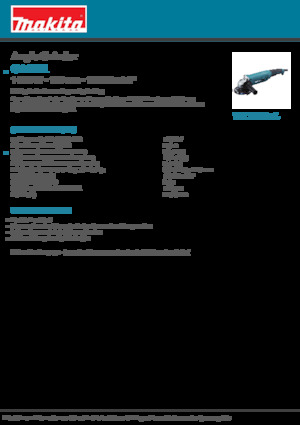 Winkelschleifer Makita GA5011