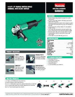 Winkelschleifer Makita GA5052 