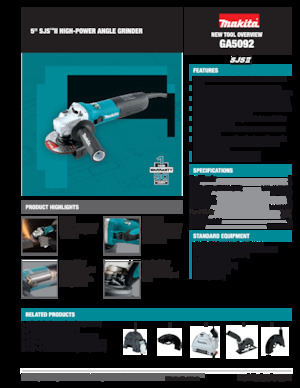 Winkelschleifer Makita GA5092
