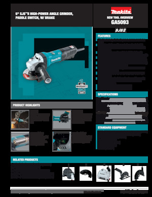Winkelschleifer Makita GA5093
