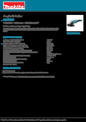 Winkelschleifer Makita GA6010