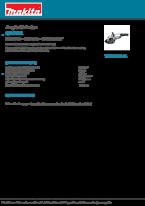 Winkelschleifer Makita GA7001
