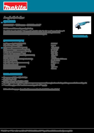 Winkelschleifer Makita GA7050