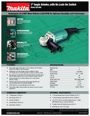Winkelschleifer Makita GA7060 