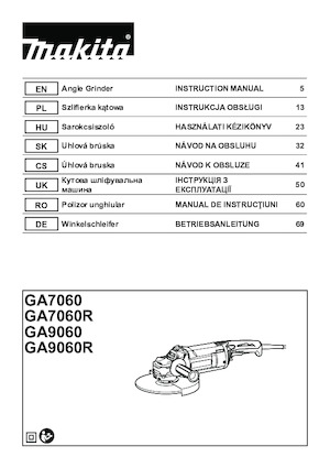 Winkelschleifer Makita GA7060R 