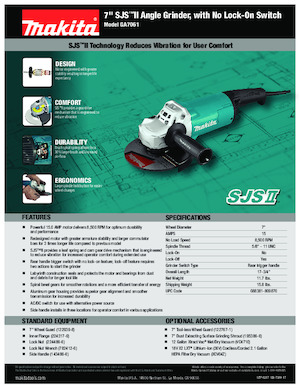 Winkelschleifer Makita GA7061 