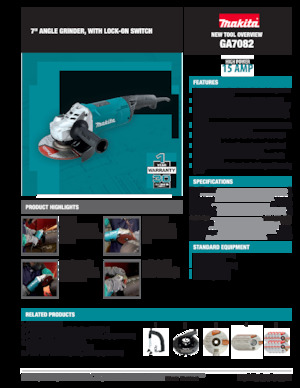 Winkelschleifer Makita GA7082