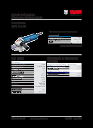 Winkelschleifer Bosch GWS 11-125