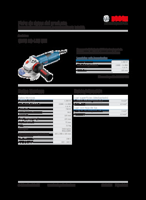Winkelschleifer Bosch GWS 13-125 CIE