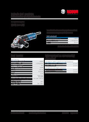 Winkelschleifer Bosch GWS 14-125