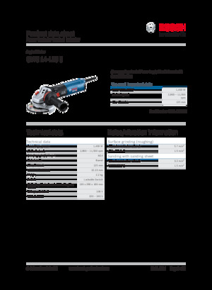 Winkelschleifer Bosch GWS 14-125 S