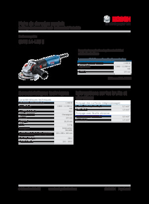 Winkelschleifer Bosch GWS 14-125 S