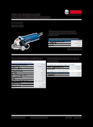 Winkelschleifer Bosch GWS 1400