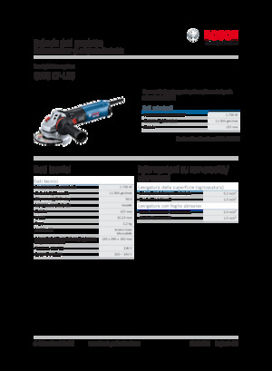 Winkelschleifer Bosch GWS 17-125