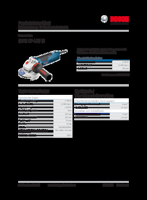 Winkelschleifer Bosch GWS 17-125 CI