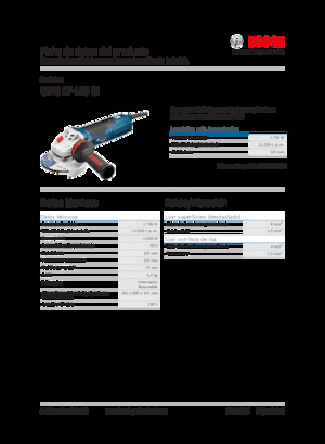 Winkelschleifer Bosch GWS 17-125 CI