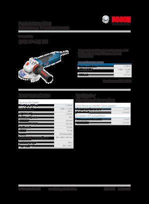 Winkelschleifer Bosch GWS 17-125 CIE