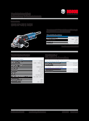 Winkelschleifer Bosch GWS 17-125 S INOX