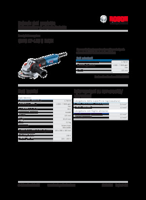 Winkelschleifer Bosch GWS 17-125 S INOX