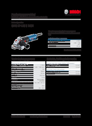 Winkelschleifer Bosch GWS 17-125 S INOX
