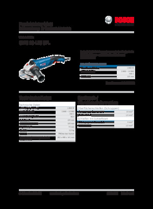 Winkelschleifer Bosch GWS 18-125 SPL