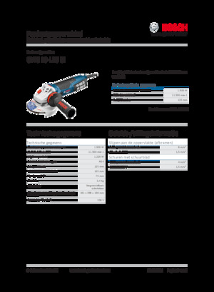 Winkelschleifer Bosch GWS 19-125 CI