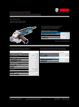 Winkelschleifer Bosch GWS 19-125 CIE