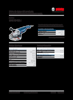 Winkelschleifer Bosch GWS 20-230 J