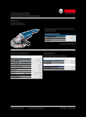 Winkelschleifer Bosch GWS 22-230 J