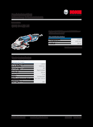 Winkelschleifer Bosch GWS 24-180 LVI
