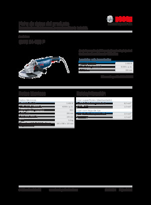 Winkelschleifer Bosch GWS 24-230 P