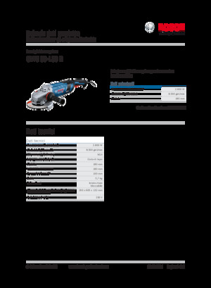 Winkelschleifer Bosch GWS 30-180 B