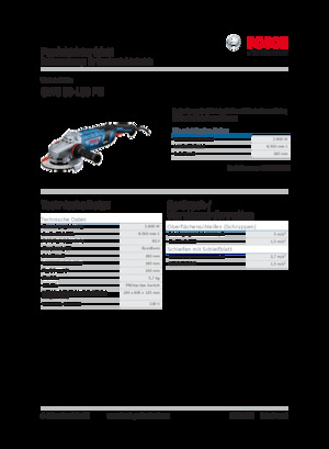Winkelschleifer Bosch GWS 30-180 PB