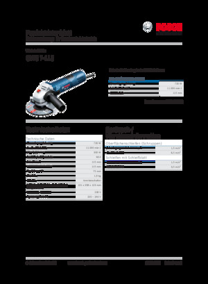 Winkelschleifer Bosch GWS 7-115