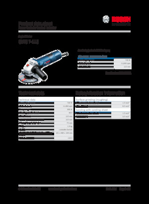 Winkelschleifer Bosch GWS 7-115