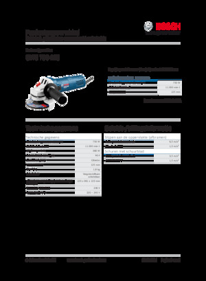 Winkelschleifer Bosch GWS 750 (125 mm)