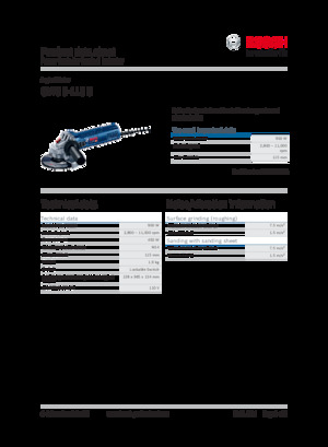 Winkelschleifer Bosch GWS 9-115 S