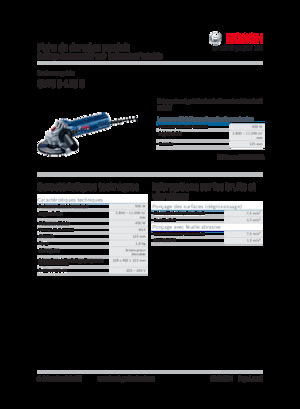 Winkelschleifer Bosch GWS 9-125 S