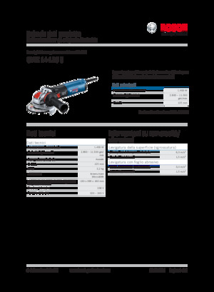Winkelschleifer Bosch GWX 14-125 S