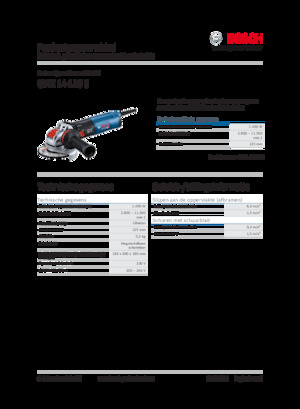 Winkelschleifer Bosch GWX 14-125 S