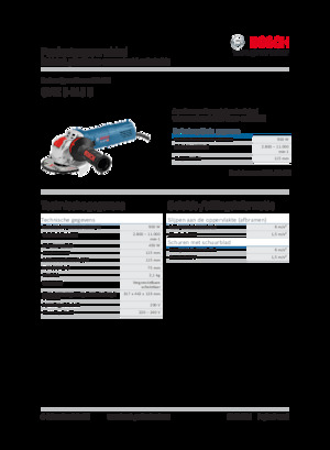 Winkelschleifer Bosch GWX 9-115 S