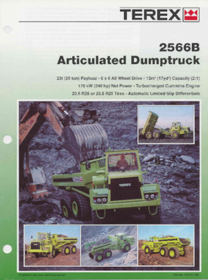 Dumper Terex 2566B