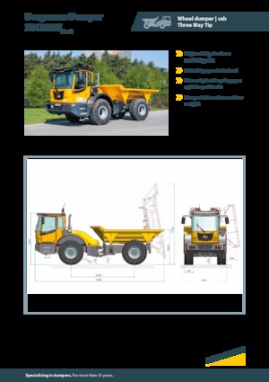 Dumper Bergmann 3012DSK Plus