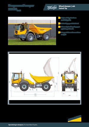 Dumper Bergmann 3012R Plus