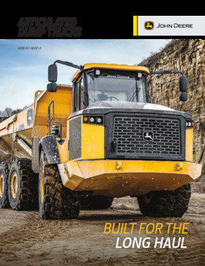 Dumper John Deere Construction 410E-II